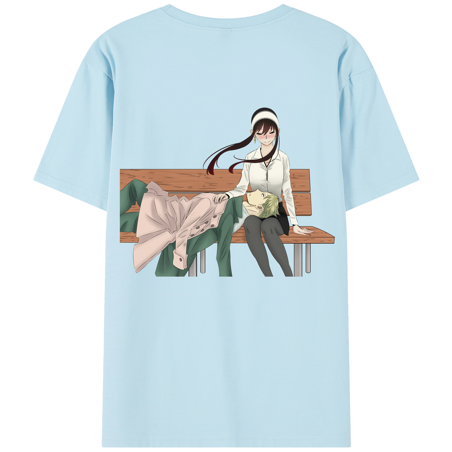 （画像用） SPY×FAMILY间谍家家酒 綿100％半袖Tシャツ（背面プリント）